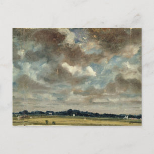 John Constable   Umfassende Landschaft mit Grau Cl Postkarte
