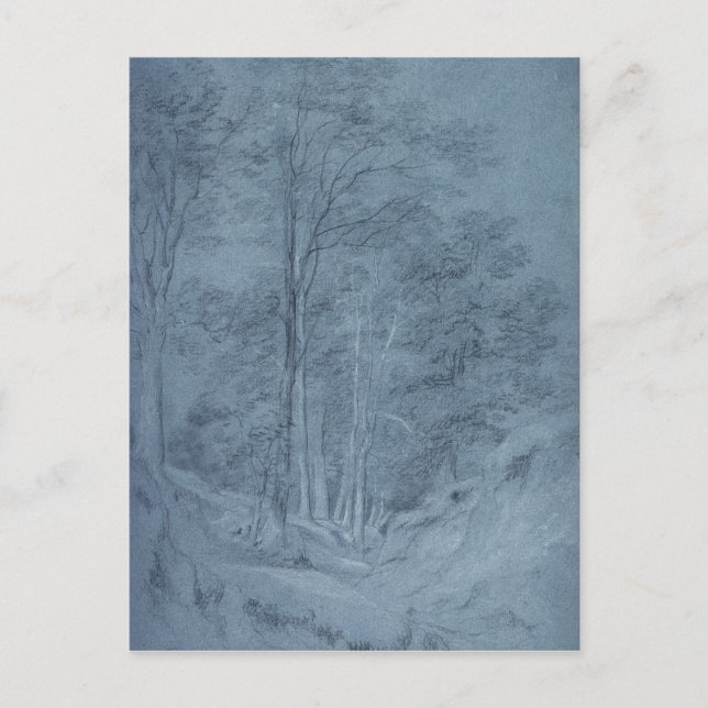 John Constable | Untersuchung von Asche und andere Postkarte (Vorderseite)