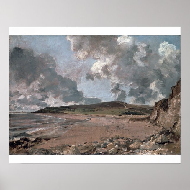 John Constable | Weymouth Bay mit Jordan Hill, c. Poster (Vorne)