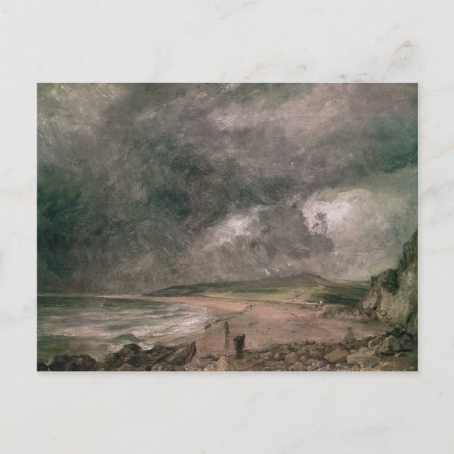 John Constable | Weymouth Bay mit näherem Sto Postkarte (Vorderseite)
