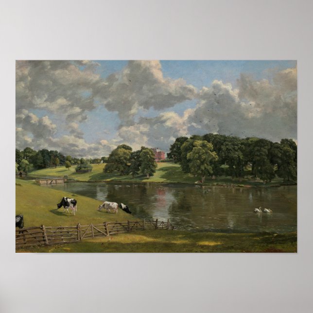 John Constable - Wivenhoe Park, Essex Poster (Vorne)