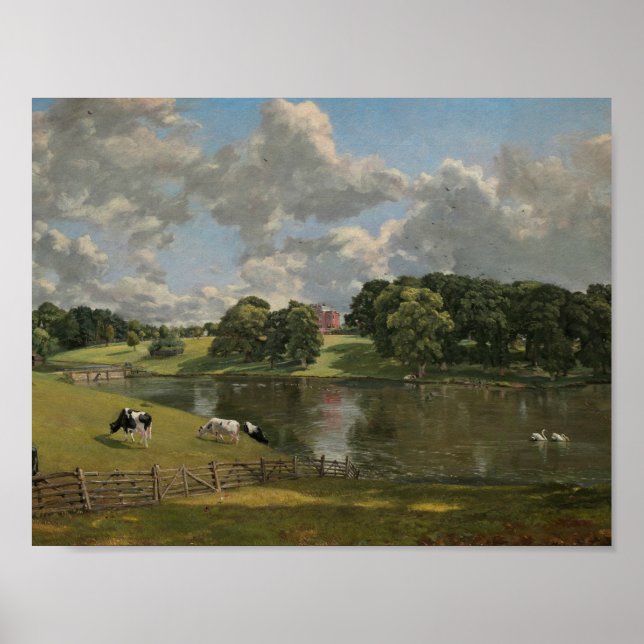 John Constable - Wivenhoe Park, Essex Poster (Vorne)