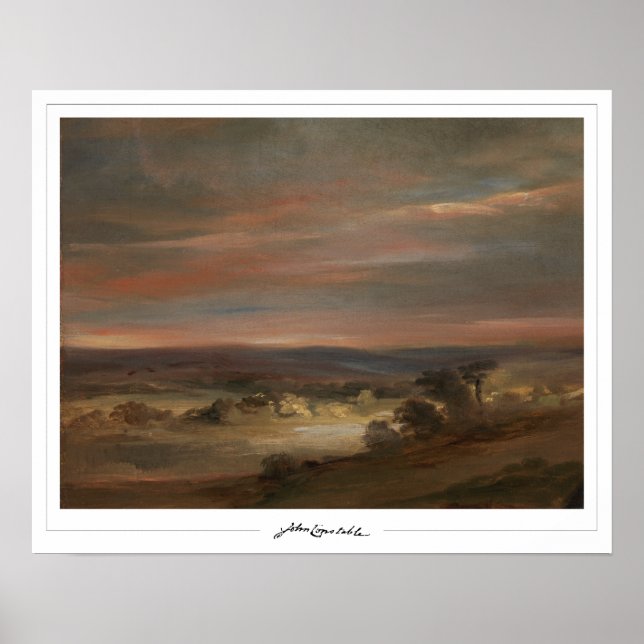 John Constable Zedign Art Poster #7 (Vorne)