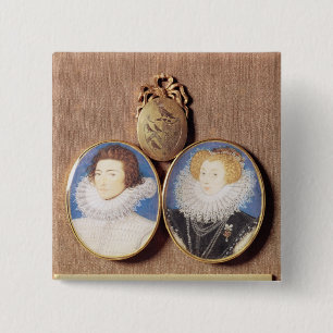 John Croker und seine Ehefrau Frances Button