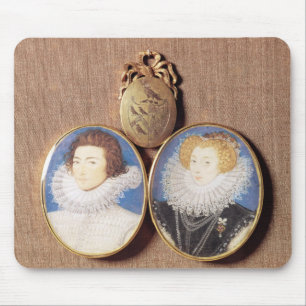 John Croker und seine Ehefrau Frances Mousepad