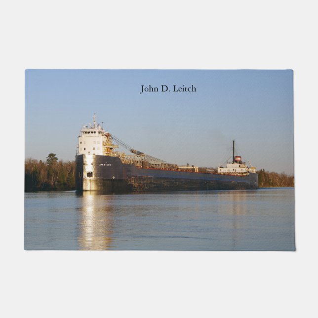 John D. Leitch door mag Fußmatte (Vorderseite)