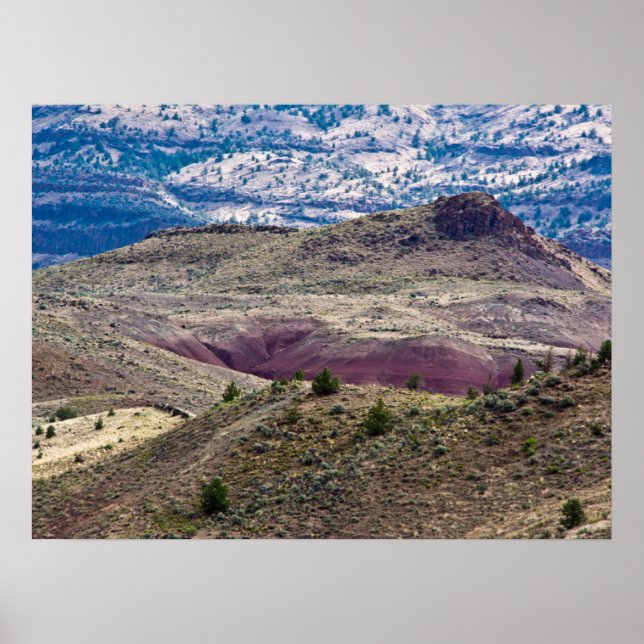 John Day Fossil Beds National Monument, Oregon Poster (Vorne)