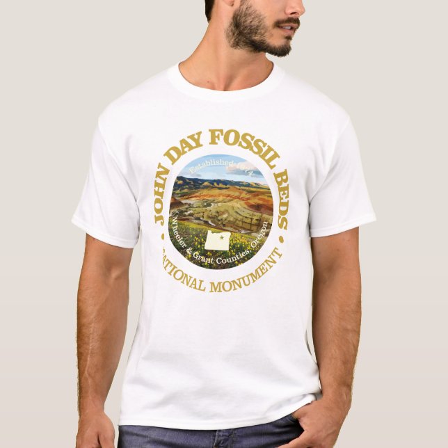 John Day Fossil Beds (NM) T-Shirt (Vorderseite)