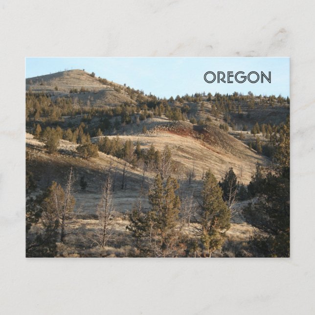 John Day Fossil Beds Postkarte (Vorderseite)