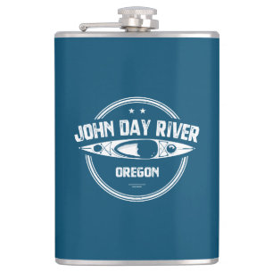 John Day River Oregon Kayaking Flachmann