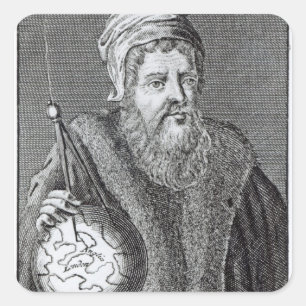 John Dee a Londoner Quadratischer Aufkleber