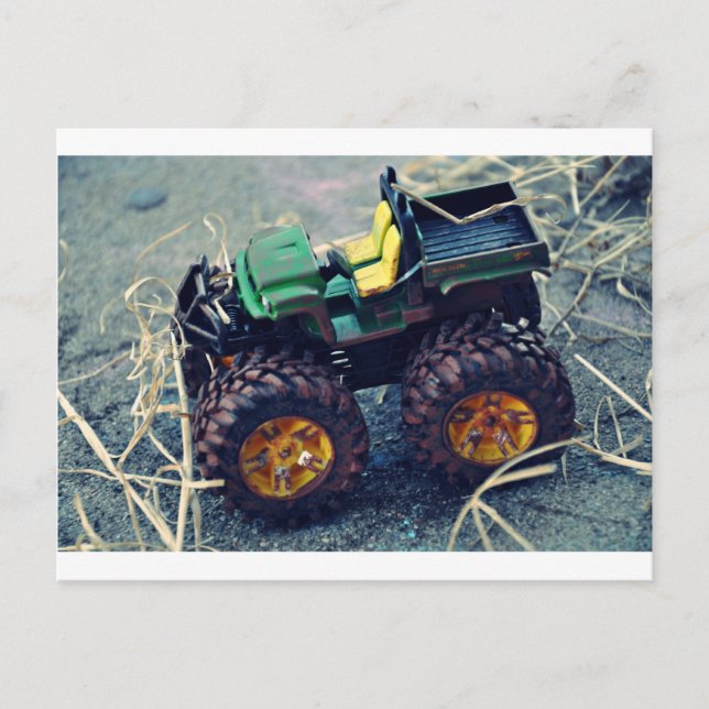 John Deer Toy Postkarte (Vorderseite)