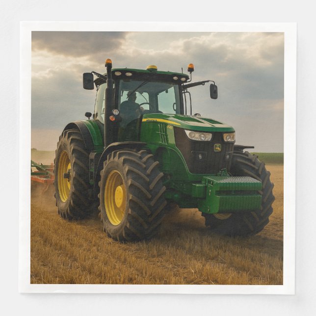 John Deere Serviette (Vorderseite)