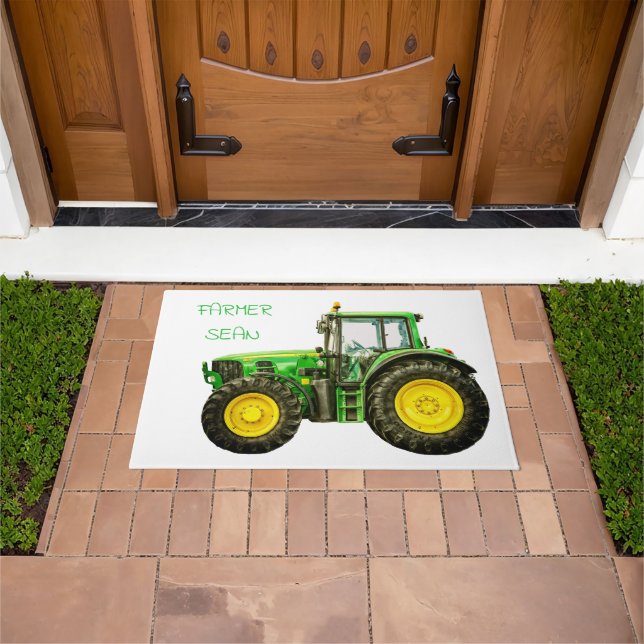 John Deere Traktor für Landwirte Fußmatte (Außenbereich)