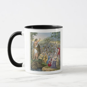 John, der in der Wildnis, von einem Bibel pri Tasse
