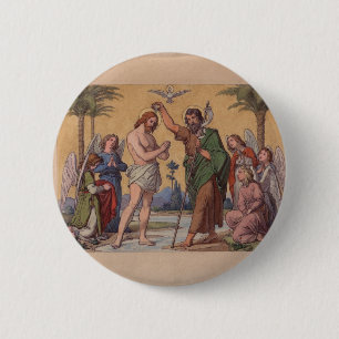 JOHN, DER JESUS TAUFT BUTTON
