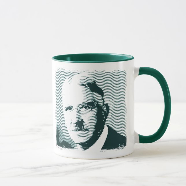 John Dewey in den Linien Tasse (Rechts)
