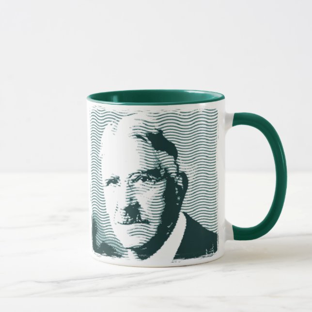 John Dewey Tasse (Rechts)