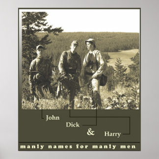 John Dick und Harry Poster