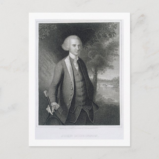 John Dickinson, eingraviert von John B. Forrest (1 Postkarte (Vorderseite)
