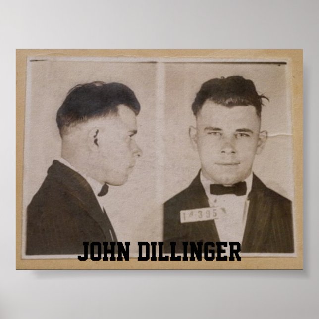 John Dillinger Poster (Vorne)