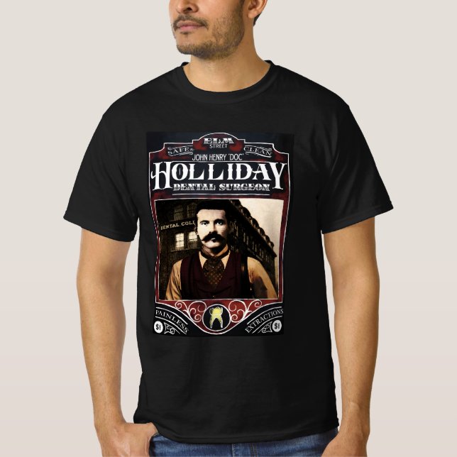 " John 'Doc' Holliday " T-Shirt (Vorderseite)