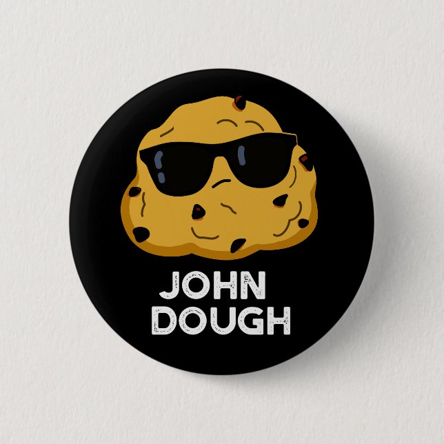 John Dough Funny Baking Pub Dark BG Button (Vorderseite)