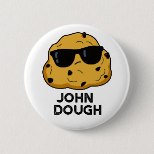 John Dough Funny Baking Puff Button