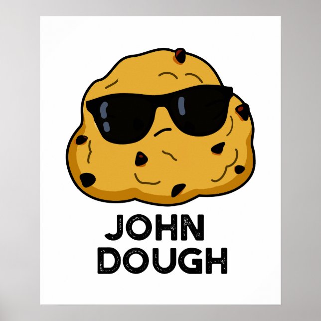 John Dough Funny Baking Puff Poster (Vorne)