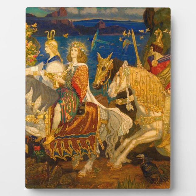 John Duncan - Fahrer von Sidhe Fotoplatte (Vorderseite)