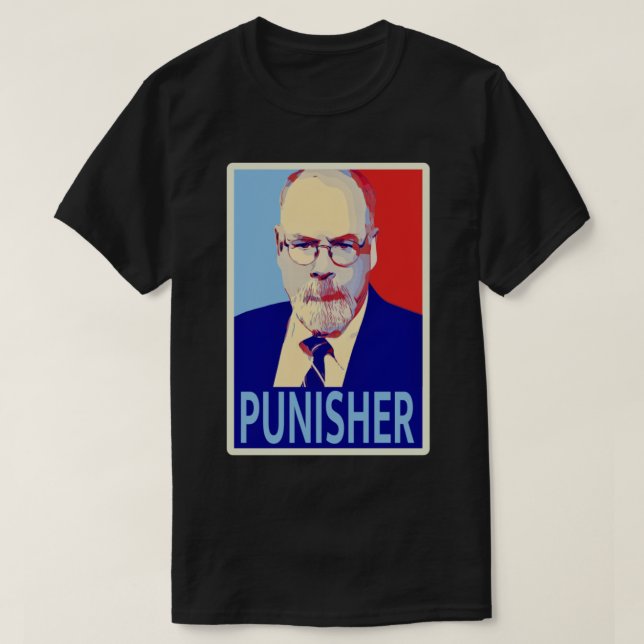 John Durham Punisher im Schäfer Fairey Style Cla T-Shirt (Design vorne)