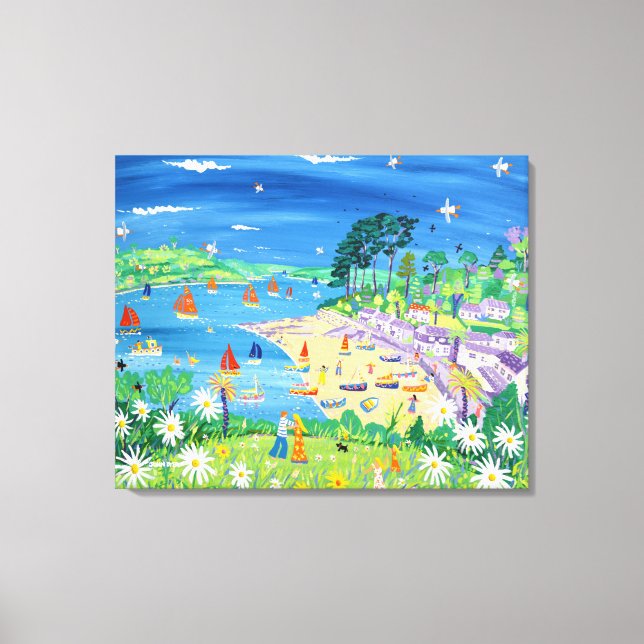 John Dyer hat Leinwand gedruckt. Helford Passage,  (Vorderseite)