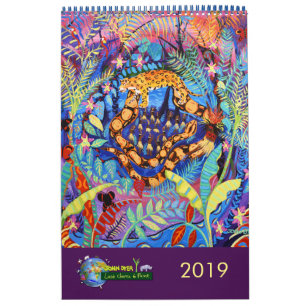 John Dyer Kalender der Umweltmalereien 2019