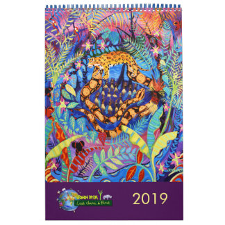 John Dyer Kalender der Umweltmalereien 2019