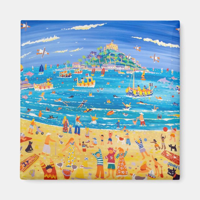 John Dyer Kühlschrankmagnet von St. Michael's Moun Magnet (Vorne)