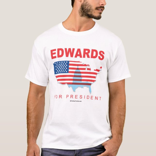 JOHN EDWARDS 2008 T-Shirt (Vorderseite)
