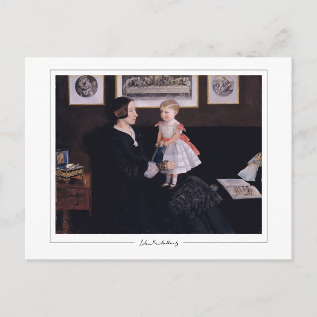 John Everett Millais #19 - Fine Art Postcard Postkarte (Vorderseite)