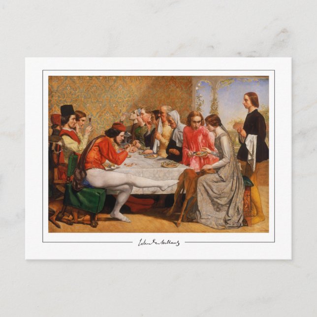John Everett Millais #4 - Fine Art Postcard Postkarte (Vorderseite)