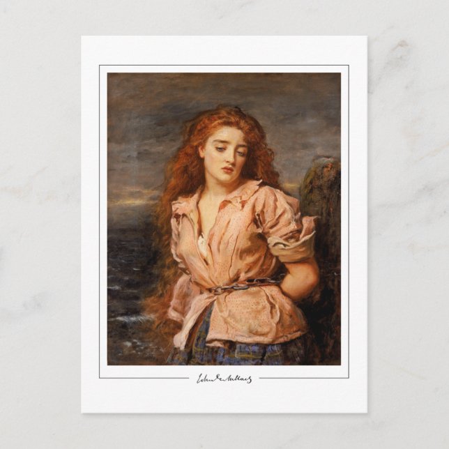 John Everett Millais #80 - Fine Art Postcard Postkarte (Vorderseite)