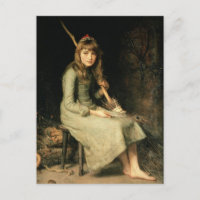 John Everett Millais - Cinderella Postcard