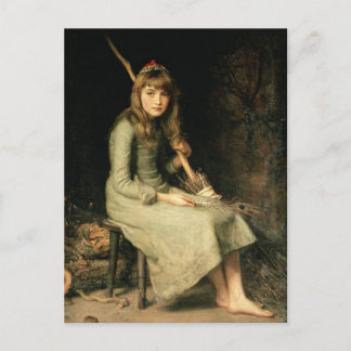 John Everett Millais - Cinderella Postcard Postkarte