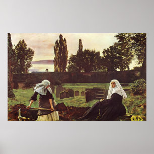 John Everett Millais Das Tal der Erholung Poster
