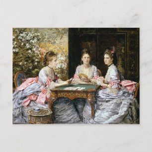 John Everett Millais Hearts sind Trumps Postkarte