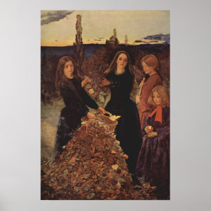 John Everett Millais - Herbst Poster