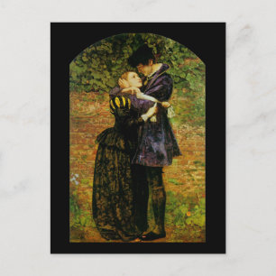John Everett Millais Isabella Hugenotte Postkarte