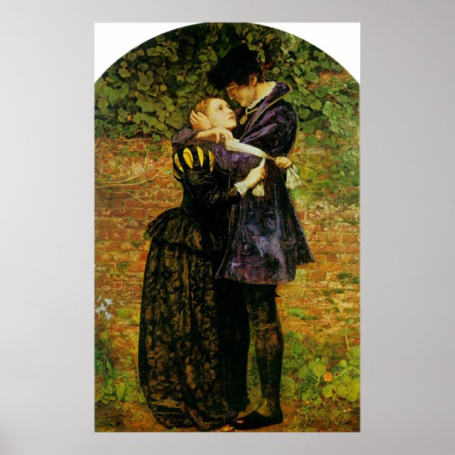 John Everett Millais Isabella Huguenot Poster (Vorne)
