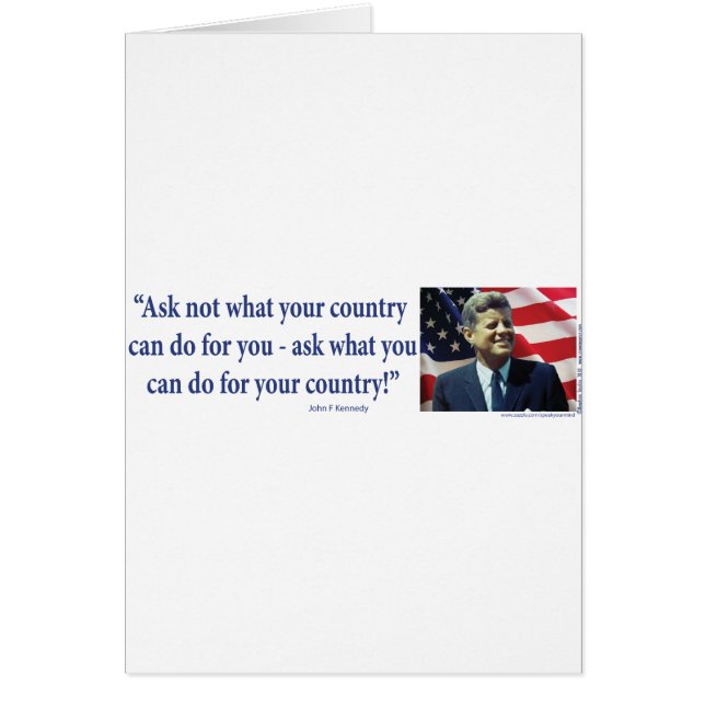 John F Kennedy (Vorne)
