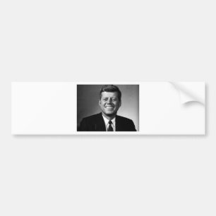 John F. Kennedy Autoaufkleber