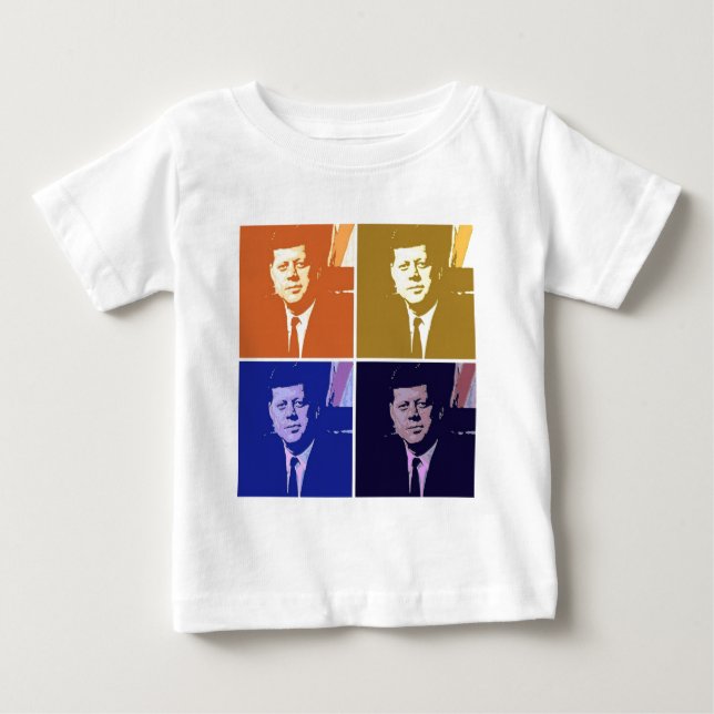 John F Kennedy Baby T-shirt (Vorderseite)