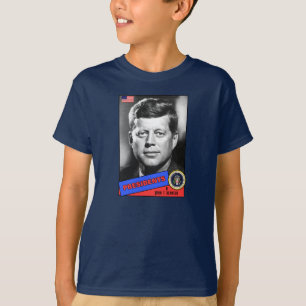 John F. Kennedy Baseballkarte T-Shirt